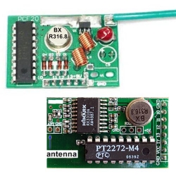 2KM Long Range RF link kits with encoder and decoder