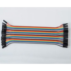 Jumper Female to Female 40P dupon color 31 cm